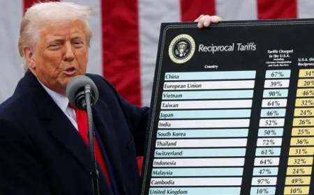 Trump Naikkan Tarif Pengiriman Barang, Indonesia Kena 32%