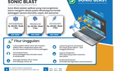 Sonic Blast: Inovasi Anak Lampung untuk Dorong UMKM Naik Kelas di Era Digital