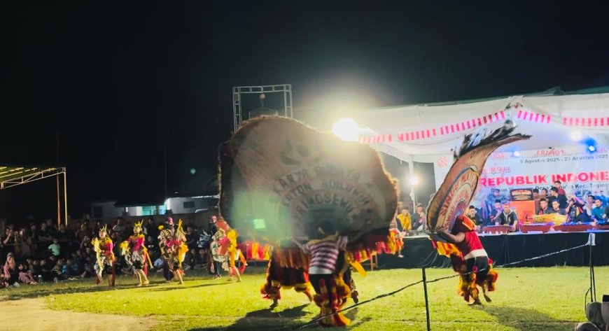 Lomba Antar RT hingga Reog Ponorogo, Warga Trimulyo Rayakan Kemerdekaan