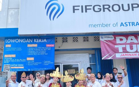 FIFGroup Kalianda Rayakan Hari Pelanggan dengan Tarian Kreasi Modern dan Doorprize