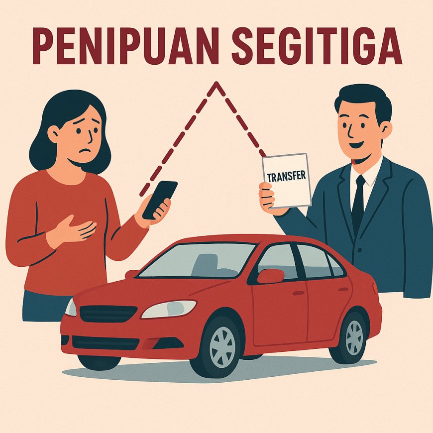 Waspada Modus “Penipuan Segitiga” yang Sering Menyasar Penjual Mobil & Motor Bekas
