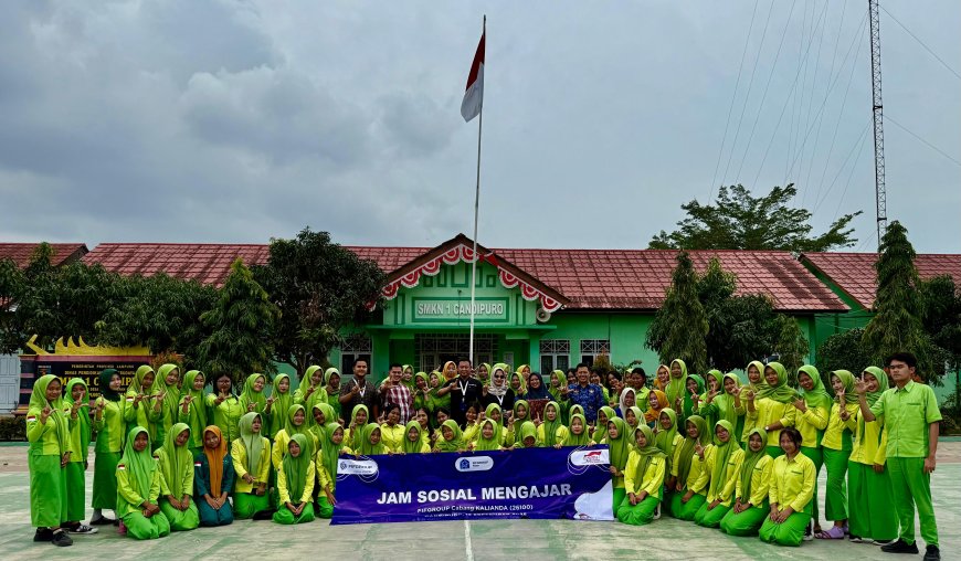 FIFGROUP Gelar Jam Sosial Mengajar di SMKN 2 Kalianda dan SMKN 1 Candipuro , Dorong Literasi Keuangan Siswa Sejak Dini