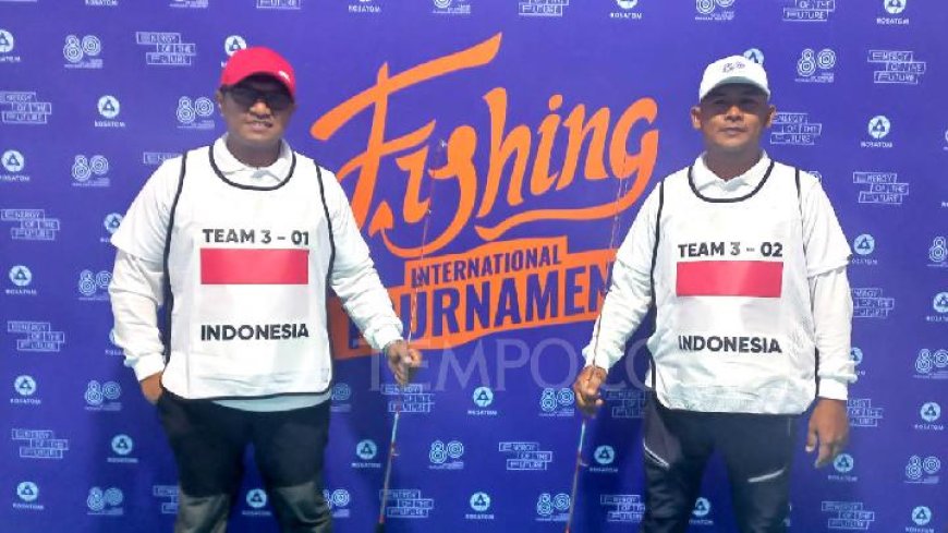 Pemancing Indonesia Raih Juara 2 Dunia di Rosatom International Fishing Tournament 2025