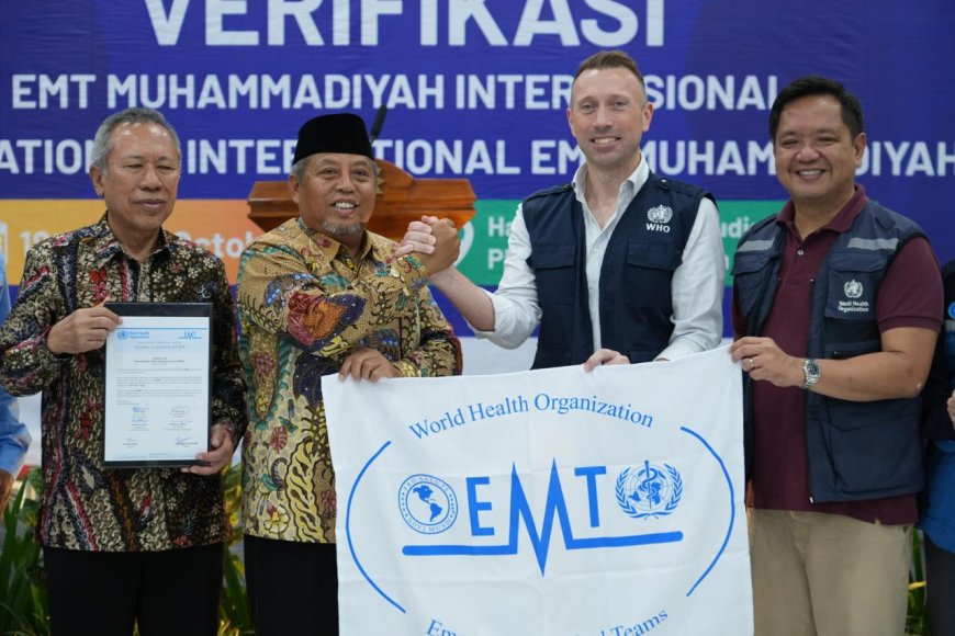 EMT Muhammadiyah Resmi Diakui WHO: Tim Medis Darurat Indonesia Berstandar Internasional