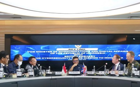 Indonesia dan Inggris Jalin Kolaborasi Strategis Perkuat Keamanan Siber Nasional