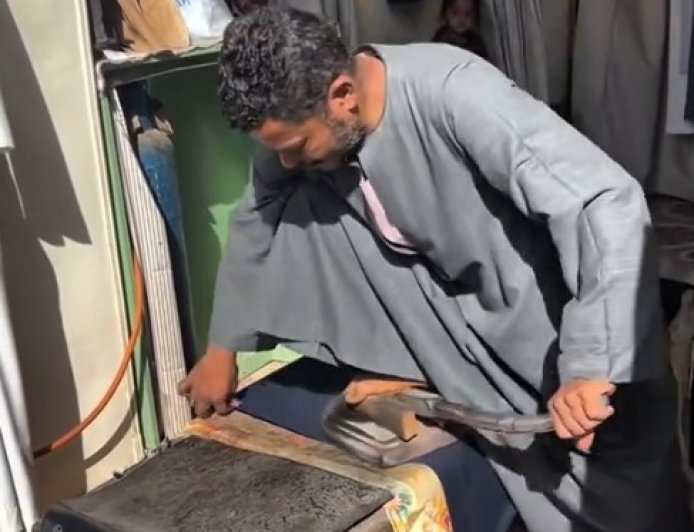 Laundry Jadul di Mesir: Tradisi Setrika yang Bikin Dunia Penasaran