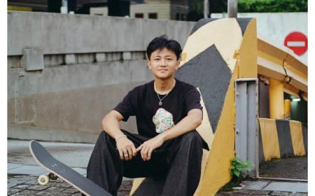 Basral Graito Hutomo Antar Indonesia Juara di Liga Skateboard Thailand 2025