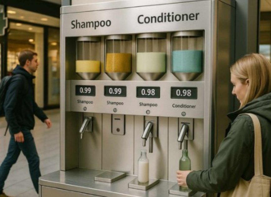 Jerman Hadirkan Mesin Isi Ulang Produk Perawatan Tubuh Demi Kurangi Limbah Plastik