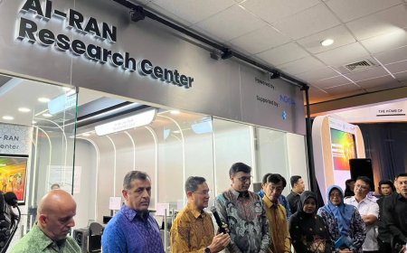 Indosat Resmikan Pusat Riset Jaringan AI Pertama di Asia Tenggara