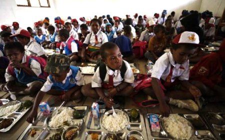 Program Makan Bergizi Gratis Tingkatkan Kehadiran Pelajar di Jayapura
