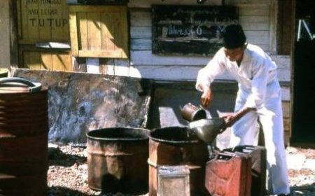 Sejarah Tukang Minyak Keliling di Indonesia