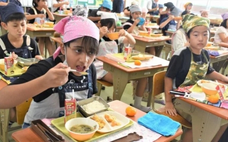 Perubahan Menu Makan Siang Sekolah Picu Kontroversi di Kitakyushu, Jepang