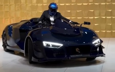 Apa Jadinya Jika Supercar Dikendarai Seperti Motor? Inilah Superquad V10 yang Ekstrem dan Nyaris Tak Masuk Akal