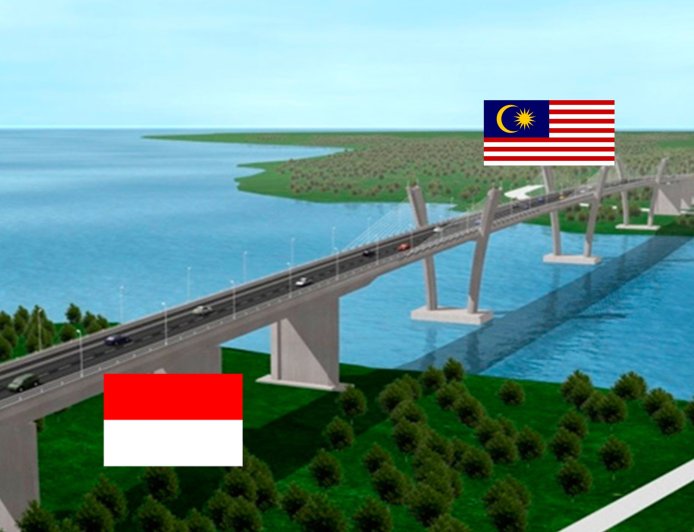 Jembatan Melaka–Sumatra Kembali Dibahas, Perjalanan Malaysia–Indonesia Bisa Tempuh 40 Menit