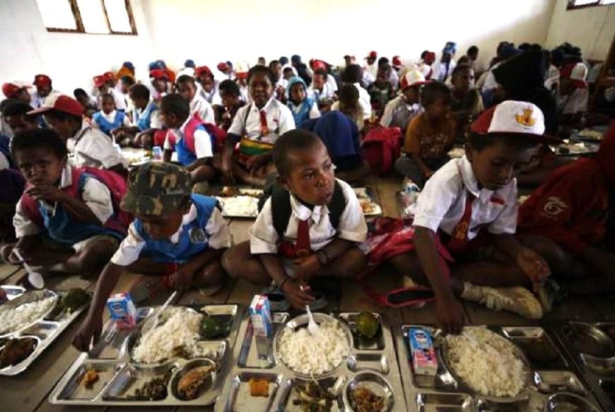 Program Makan Bergizi Gratis Tingkatkan Kehadiran Pelajar di Jayapura
