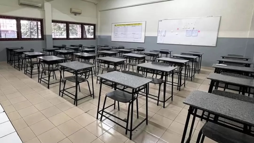 Sampah Plastik Disulap Jadi Meja dan Kursi di SMA Pangudi Luhur