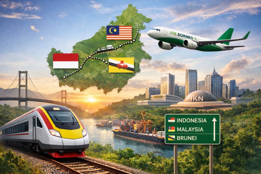 Sarawak Jajaki Kerja Sama Strategis dengan Otorita IKN, Bahas Kereta Api Lintas Tiga Negara di Pulau Borneo