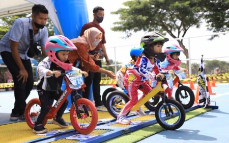 Push Bike Makin Populer, Lomba Anak-Anak Dibanjiri Peserta di Berbagai Daerah
