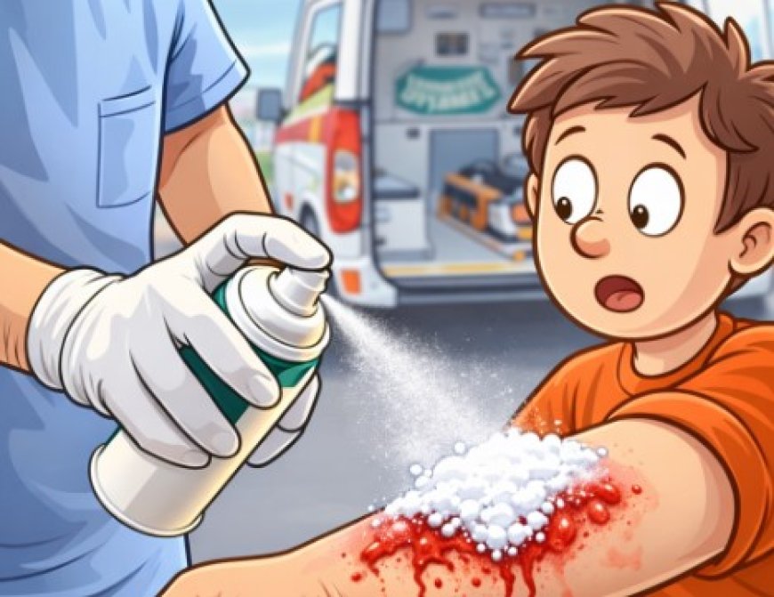 Teknologi Medis Terbaru: Bubuk Semprot Ini Mampu Hentikan Pendarahan Berat dalam Satu Detik