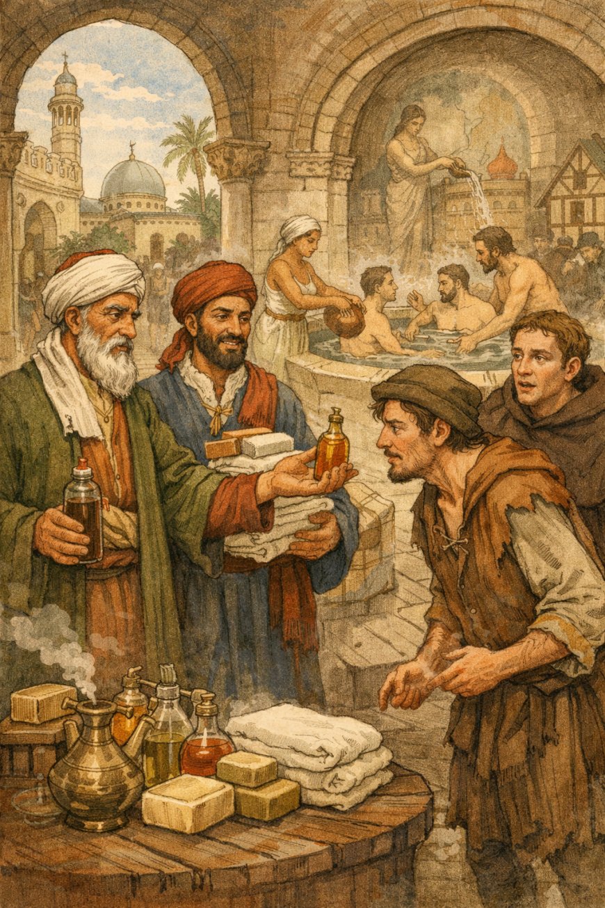 Pedagang Muslim yang Pertama Kali Mengenalkan Budaya Mandi ke Bangsa Eropa