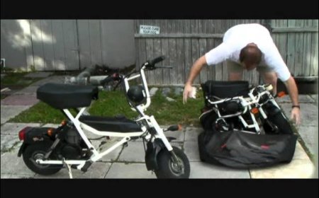 Di Blasi R7 1978, Motor Lipat Asal Italia yang Bisa Masuk Koper