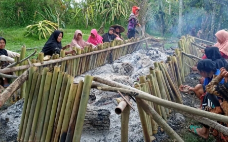 Tradisi Malamang di Sumatera Barat, Ketika Warga Kampung Memasak Lemang Bersama Menyambut Ramadan