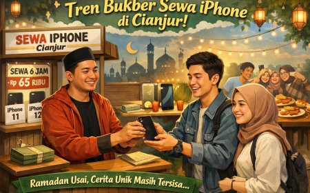 Tren Unik Ramadan: Sewa iPhone Laris Manis untuk Bukber di Cianjur