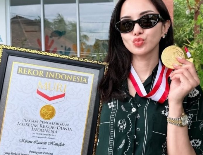 Kirana Larasati Pecahkan Rekor Selam 127 Meter, Jadi Perempuan Indonesia Pertama di Technical Diving