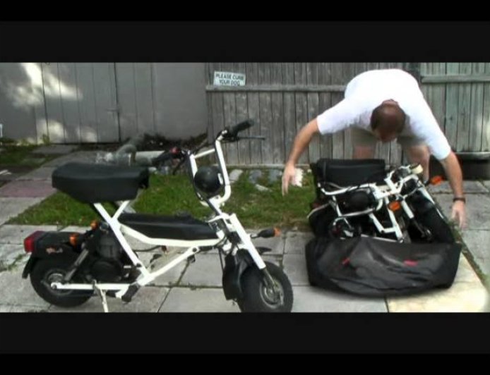 Di Blasi R7 1978, Motor Lipat Asal Italia yang Bisa Masuk Koper