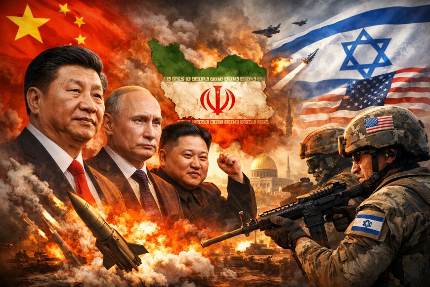 China, Rusia, dan Korea Utara Nyatakan Dukungan ke Iran, Dunia Khawatir Konflik Meluas