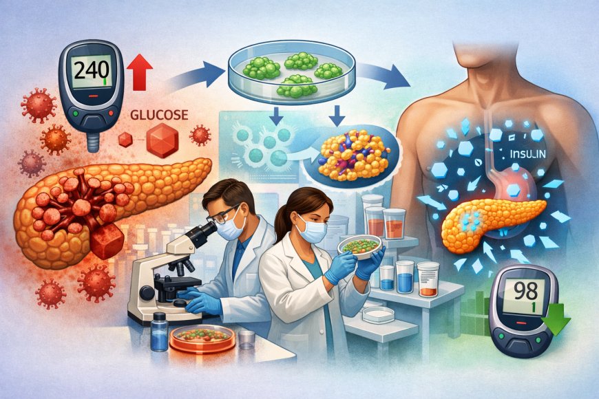 Terobosan Baru Riset Diabetes: Terapi Sel Punca Berpotensi Memulihkan Produksi Insulin