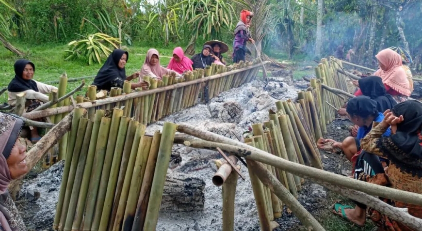 Tradisi Malamang di Sumatera Barat, Ketika Warga Kampung Memasak Lemang Bersama Menyambut Ramadan