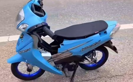 Mini Honda Wave: Tren Motor Dipotong Jadi Setengah Tapi Tetap Bisa Jalan