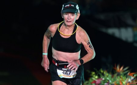 Natalie Grabow, 80 Tahun, Tuntaskan Ironman Hawaii dalam 16 Jam Lebih