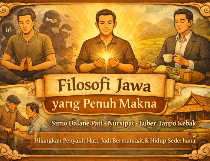 Filosofi Jawa: Tiga Nasihat Hidup Penuh Makna untuk Menjadi Pribadi yang Lebih Bijak