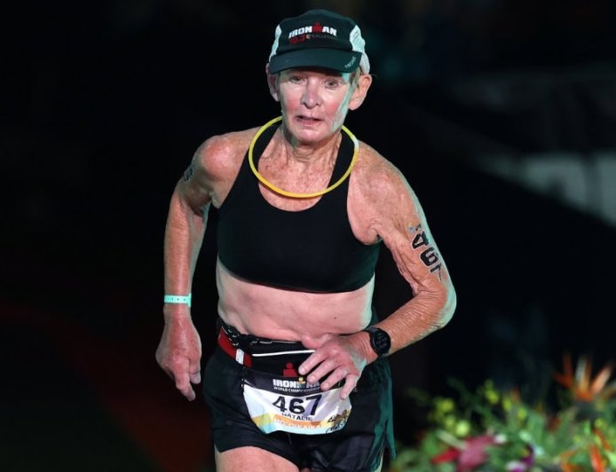 Natalie Grabow, 80 Tahun, Tuntaskan Ironman Hawaii dalam 16 Jam Lebih