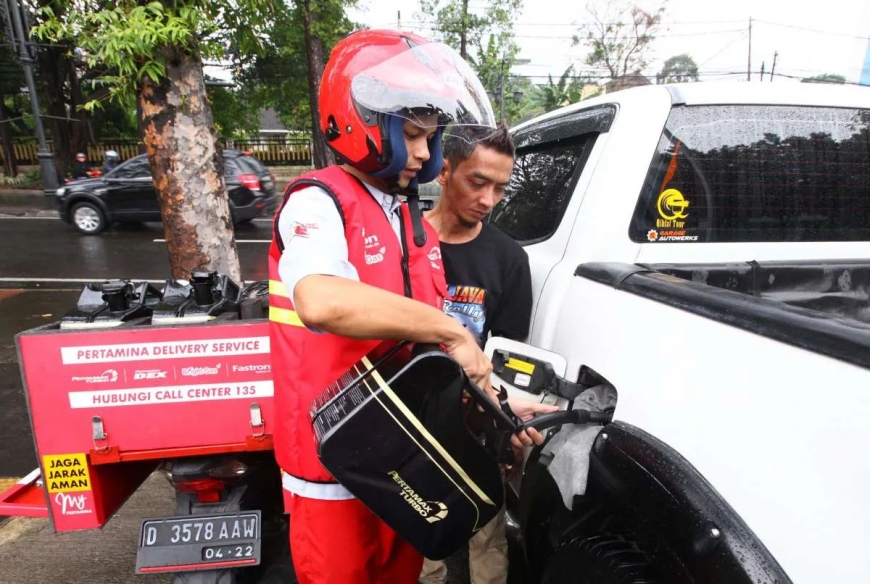 Kehabisan BBM di Tol? Sekarang Bisa Diantar Lewat Pertamina Delivery Service (PDS)