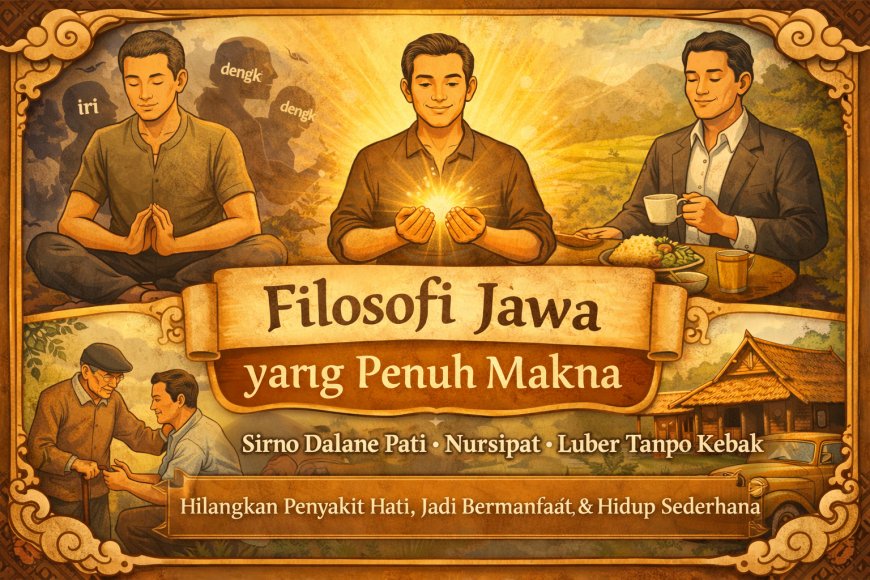 Filosofi Jawa: Tiga Nasihat Hidup Penuh Makna untuk Menjadi Pribadi yang Lebih Bijak