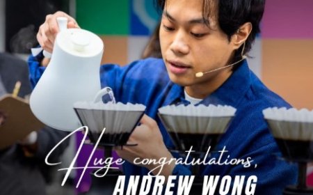 Kopi Indonesia Bersinar di Inggris: Liberica Gunung Merbabu Antar Andrew Wong Juara UK Brewers Cup 2026