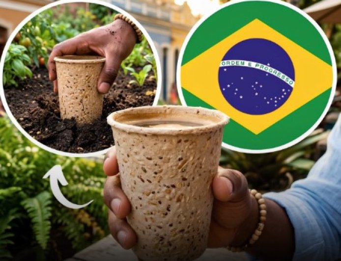 Gelas Kopi yang Bisa Ditanam: Dari Sampah Jadi Tanaman Baru