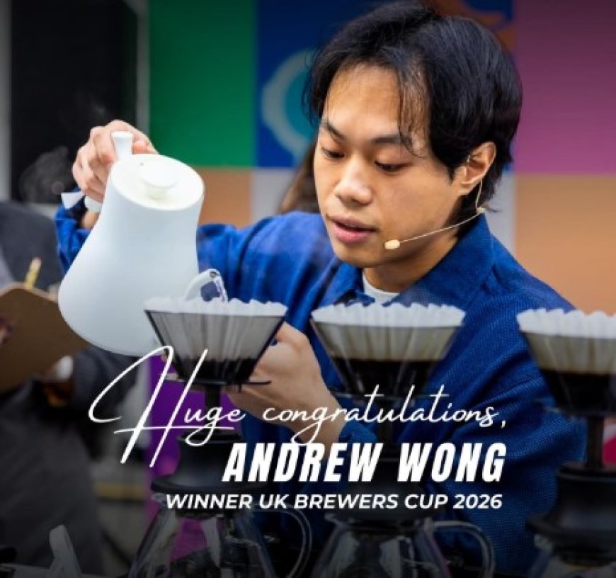 Kopi Indonesia Bersinar di Inggris: Liberica Gunung Merbabu Antar Andrew Wong Juara UK Brewers Cup 2026