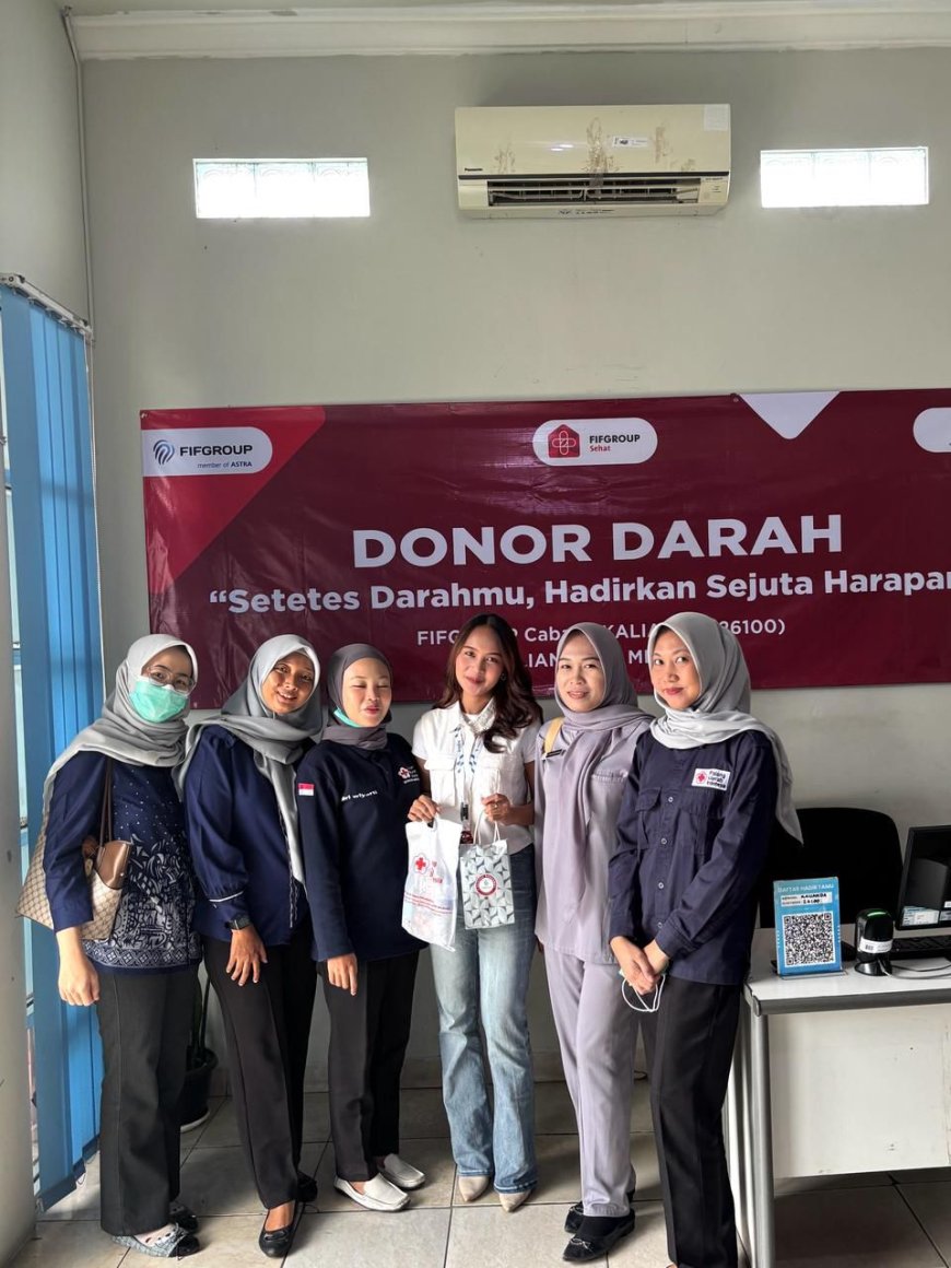FIFGroup Kalianda Gelar Donor Darah Bersama PMI, Wujud Nyata Kepedulian Sosial
