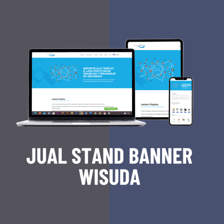 Jual Stand Banner Wisuda
