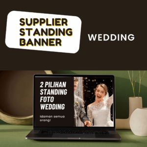 Supplier Standing Banner Wedding