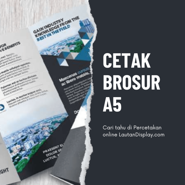 Cetak Brosur A5