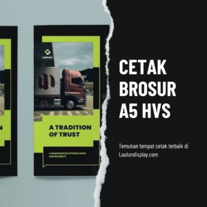 Cetak Brosur A5 HVS