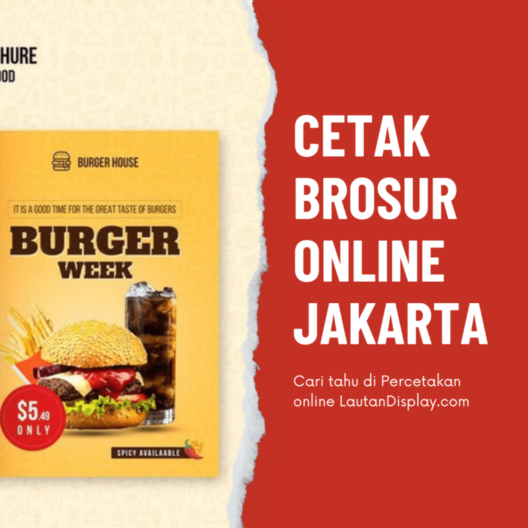 Cetak Brosur Online Jakarta