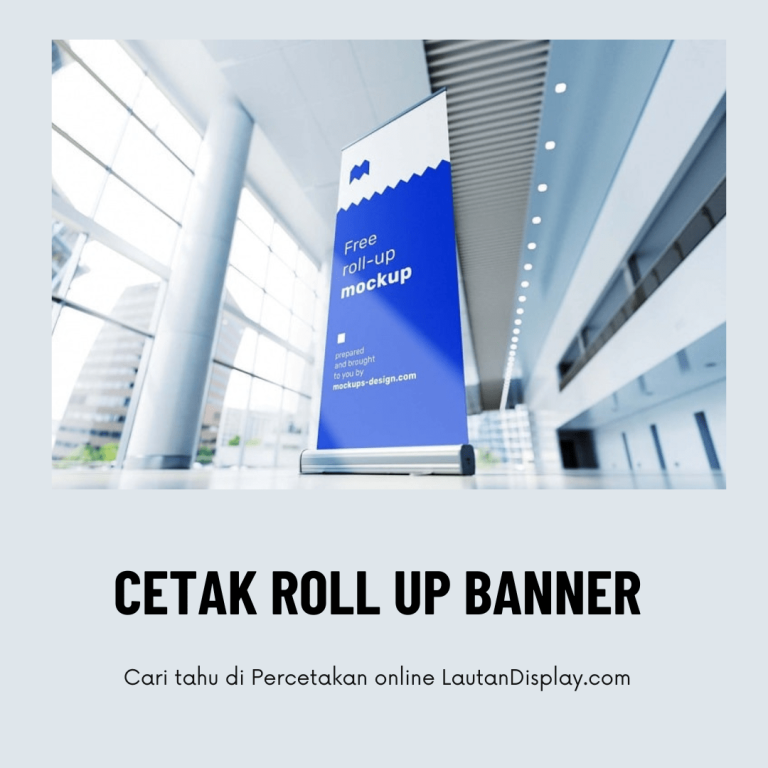 Cetak Roll Up Banner