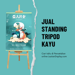 Standing Tripod Kayu