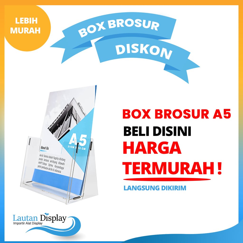 Box Brosur Akrilik A4